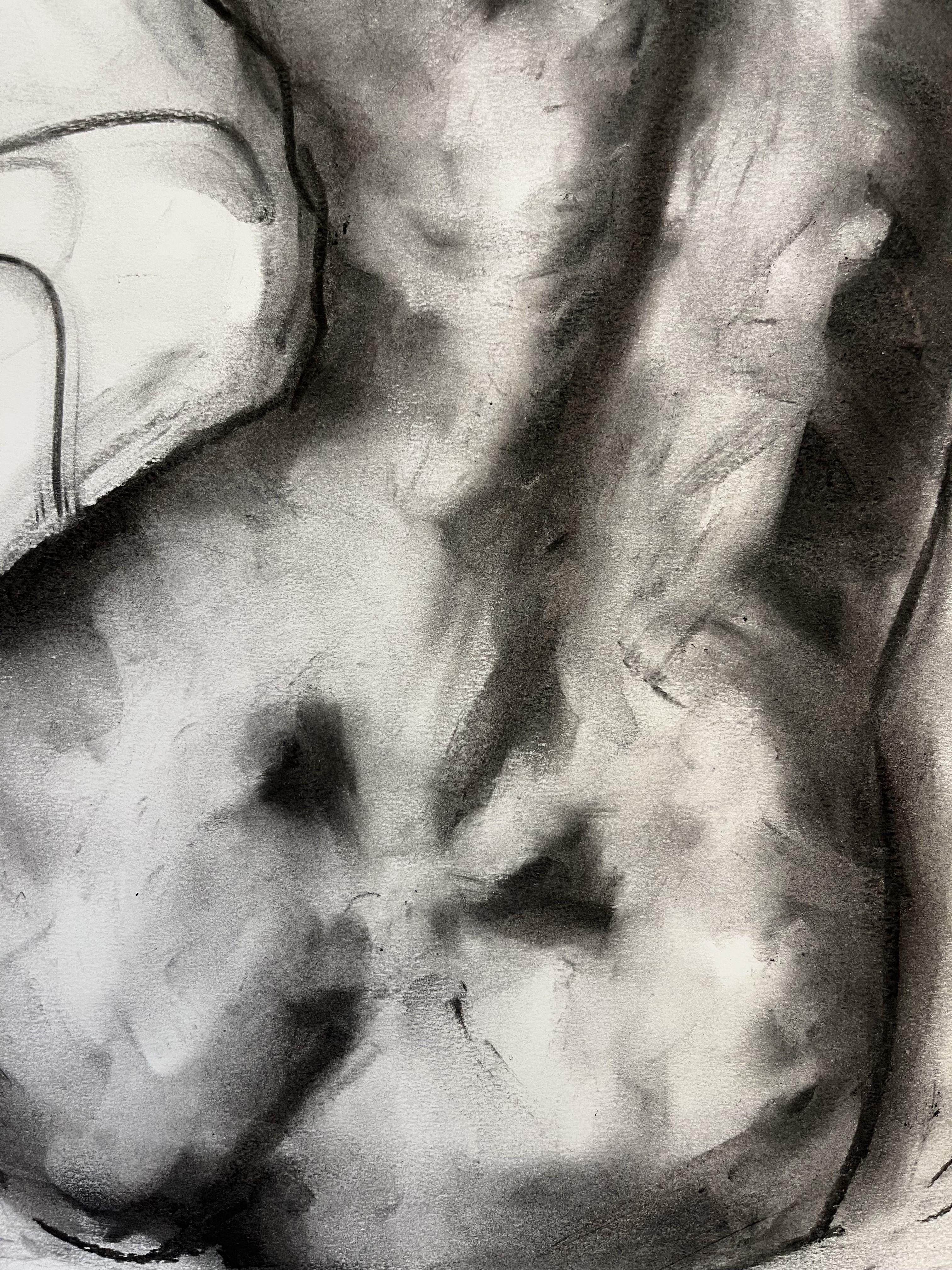 Disorder, Drawing, Charcoal on Paper For Sale 2