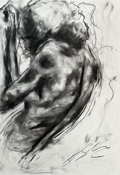 CrackâEs, Dibujo, Carboncillo sobre papel