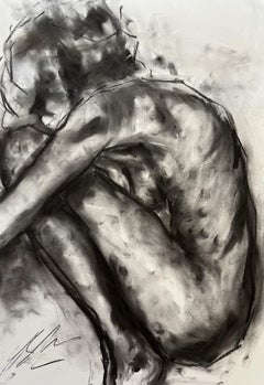 Mistaken, Drawing, Charcoal on Paper