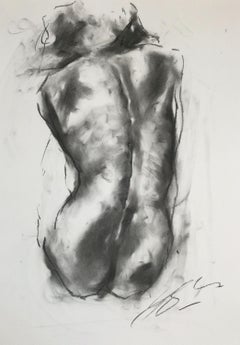 Used Undone, Drawing, Charcoal on Paper