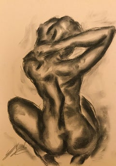 Heartfelt, Dibujo, Carboncillo sobre papel