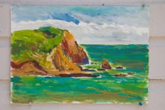 Cabo Rojo vista Porto Rico, Pittura, Acquerello su carta acquerellata