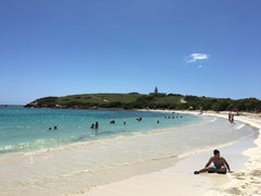 Ultimo giorno prima del coprifuoco, La Playuela Cabo Rojo PR, Pittura, Acquerello su acquerello
