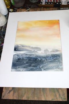 Timeless 3, peinture, aquarelle sur papier aquarelle
