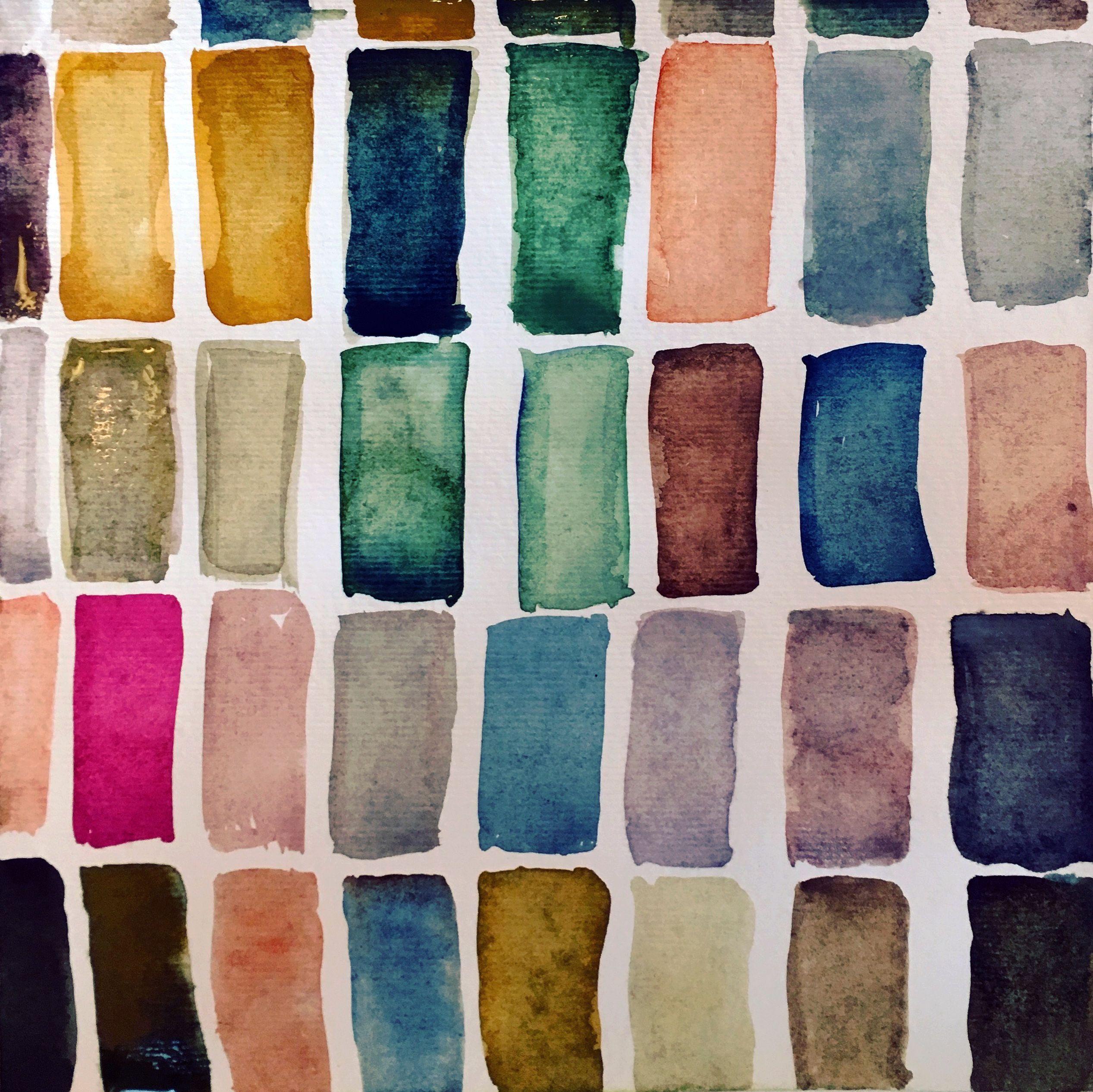 Abstract Drawing Lorrie Boydston - Contrivance, peinture, aquarelle sur papier