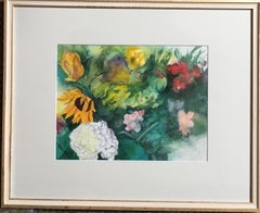 Flower Jumble, Painting, Watercolor on Paper
