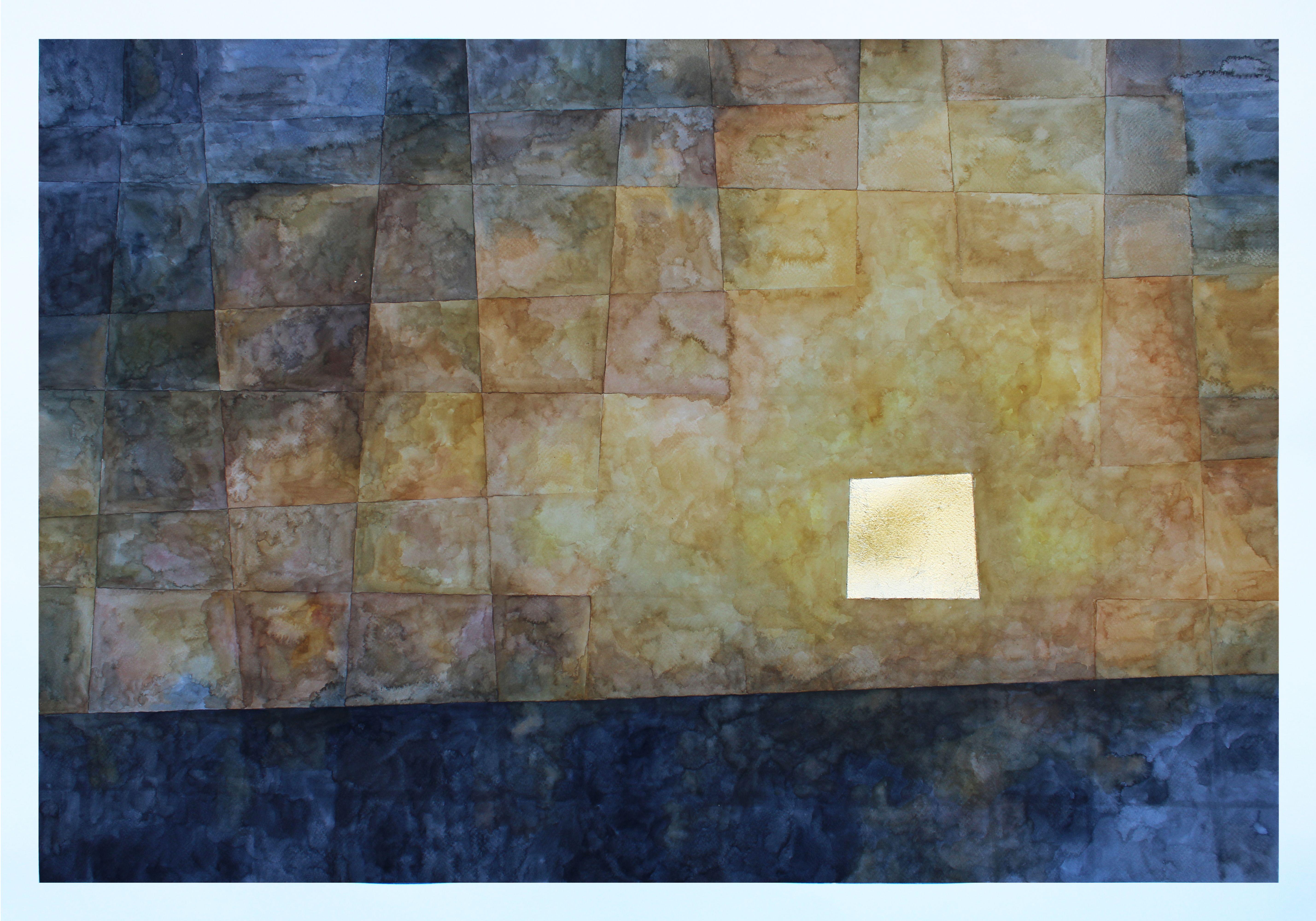 09:11, Painting, Watercolor on Paper