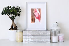 Interpretation I Virgin Mary, Drawing, Pen & Ink on Watercolor Paper