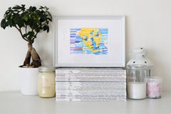 Interpretation I Virgin of the Rocks, Drawing, Pen & Ink on Watercolor Paper