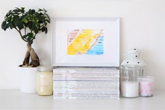 Interpretation I Madonna, Drawing, Pen & Ink on Watercolor Paper