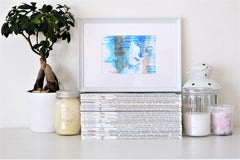 Interpretation I Madonna with a Child (detail), Drawing, Pen & Ink on Paper