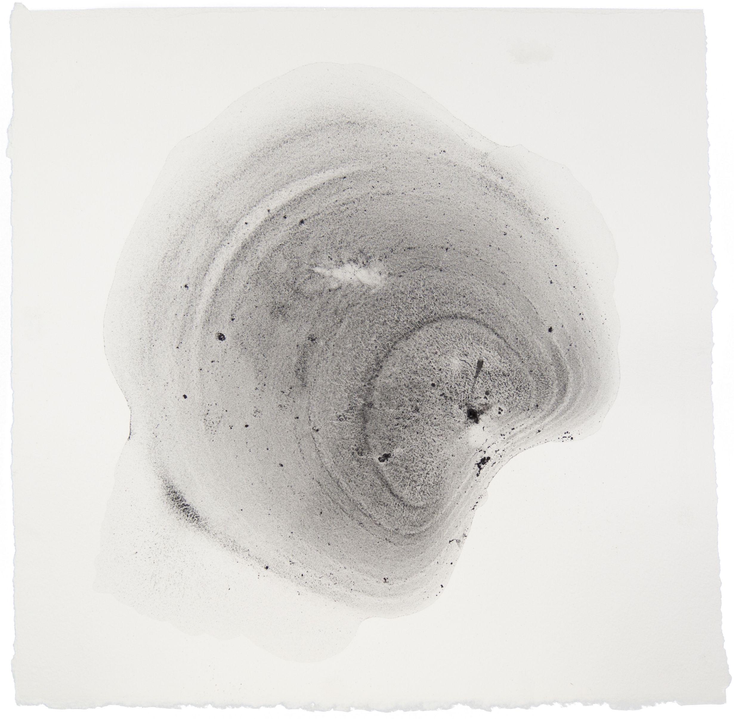 Sediment #11, Zeichnung, Bleistift/Colorierter Bleistift auf Papier
