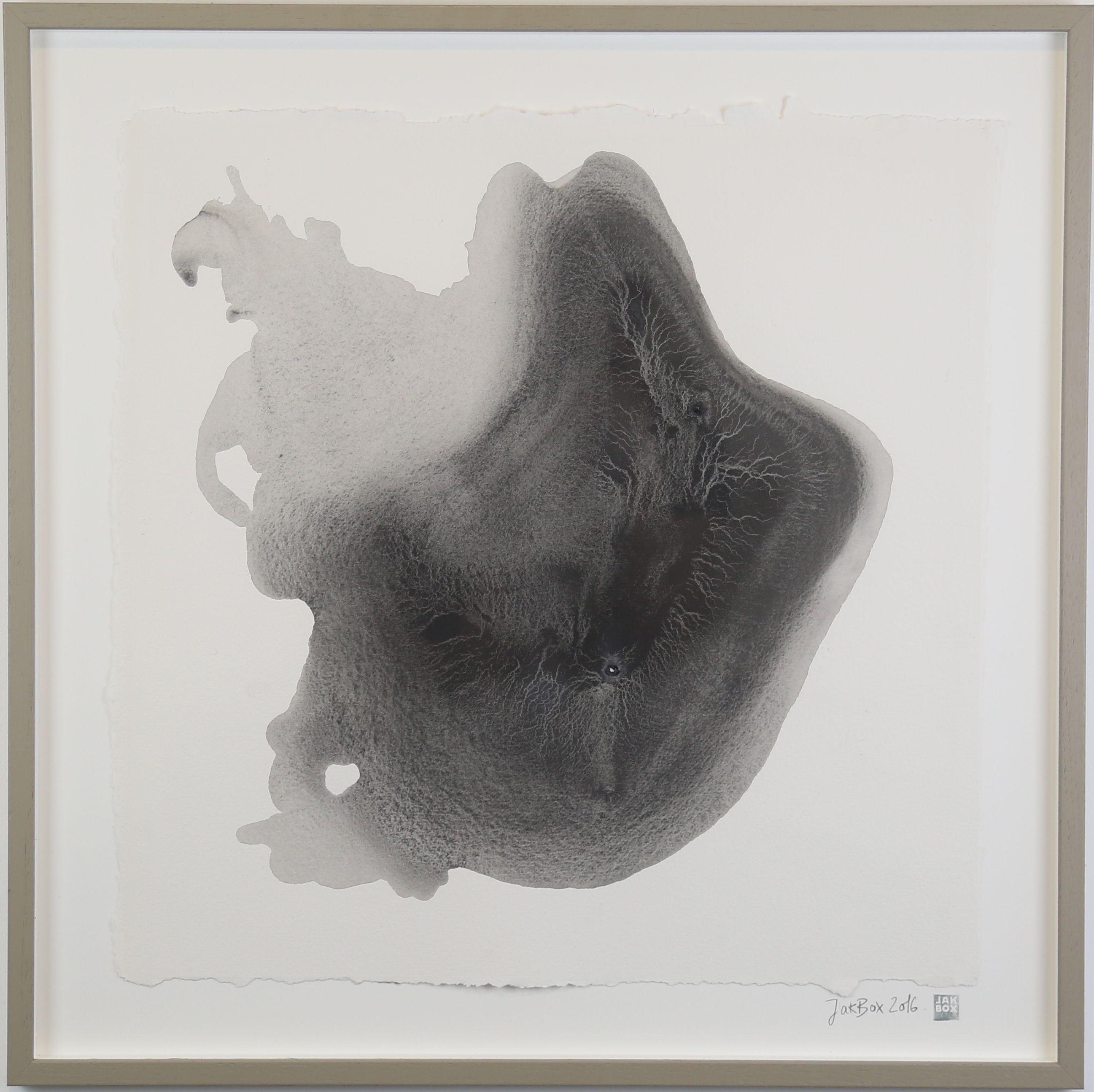Sediment #5, Drawing, Pencil/Colored Pencil on Paper - Abstract Art by Simon Williams