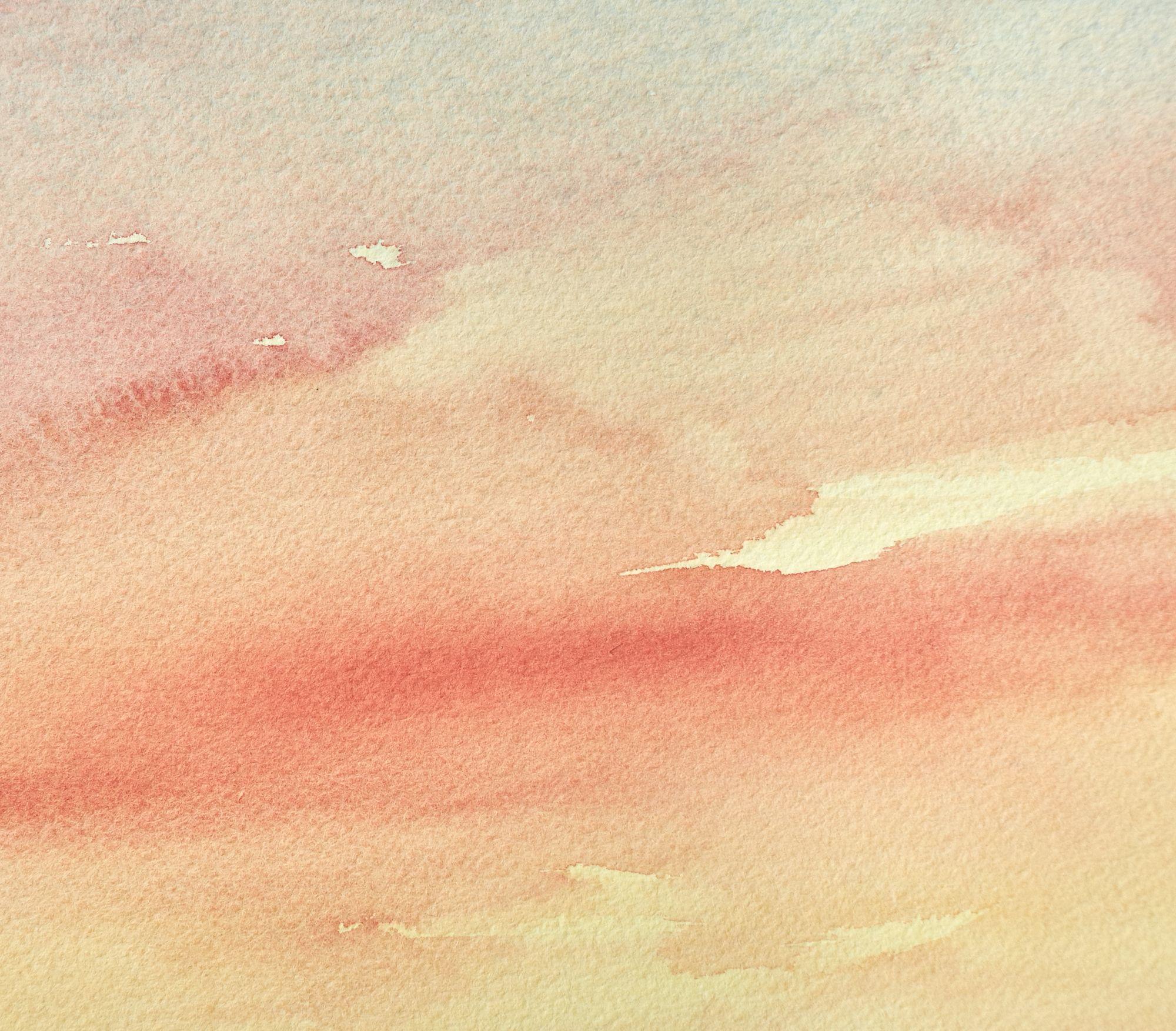 Orilla crepuscular, Pintura, Acuarela sobre papel en venta 1
