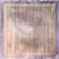Bindi  Yantra Painting, Painting, Watercolor on Canvas