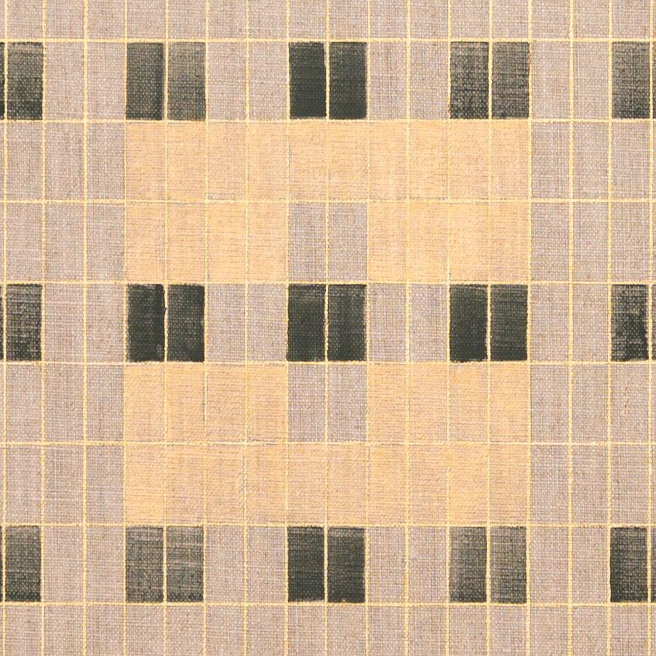 Casa  Pittura Yantra, Pittura, Acquerello su tela - Abstract Drawing Beige di Trishla Jain