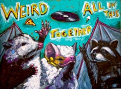 Weird All In This Together, Painting, Acrylic on Canvas