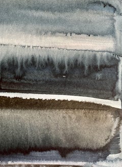 Nacht, Gemälde, Aquarell auf Papier