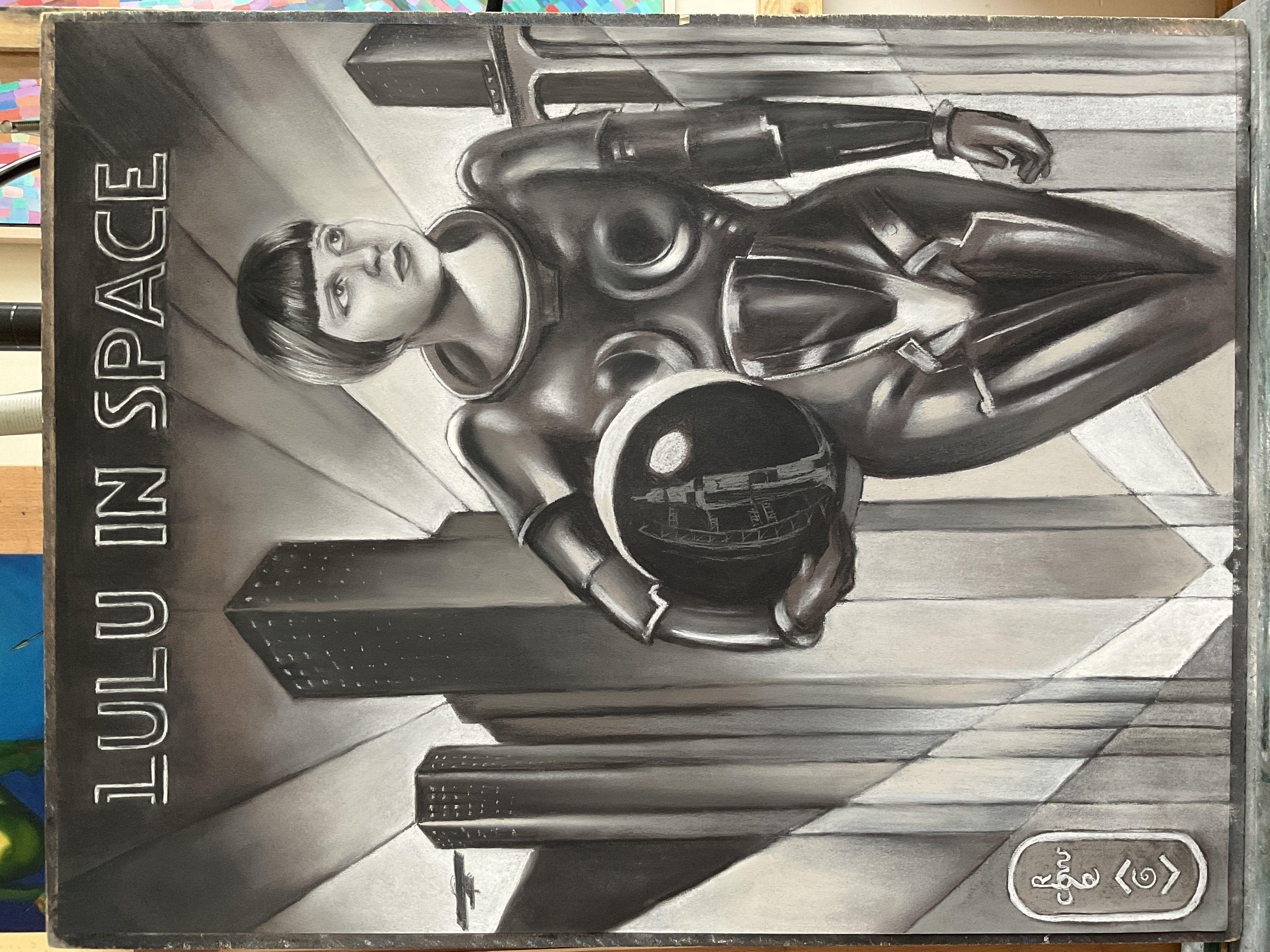 The Sale of Louise    This pastel drawing â€˜Lulu â€“ 11-07-24â€™ depicts new adventurous endeavours celebrity moviestar Louise Brooks is about to undertake. Exit Metropolis! Let me explain how this came to be. Sometimes everything falls into place.