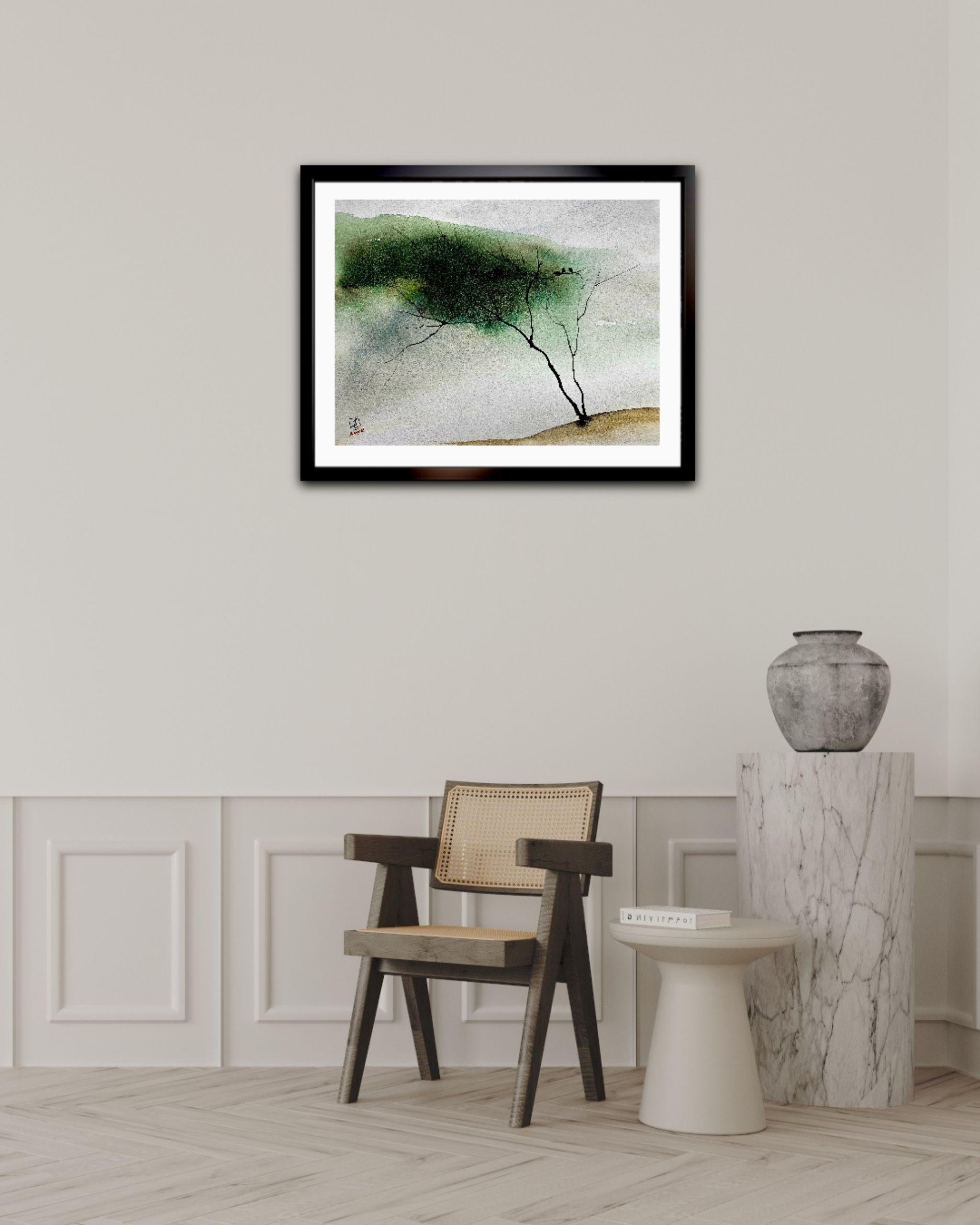 Peinture, aquarelle sur papier aquarelle - Art de Jim Lagasse