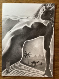 Sands of Time - 23-03-24, Drawing, Pencil/Colored Pencil on Paper