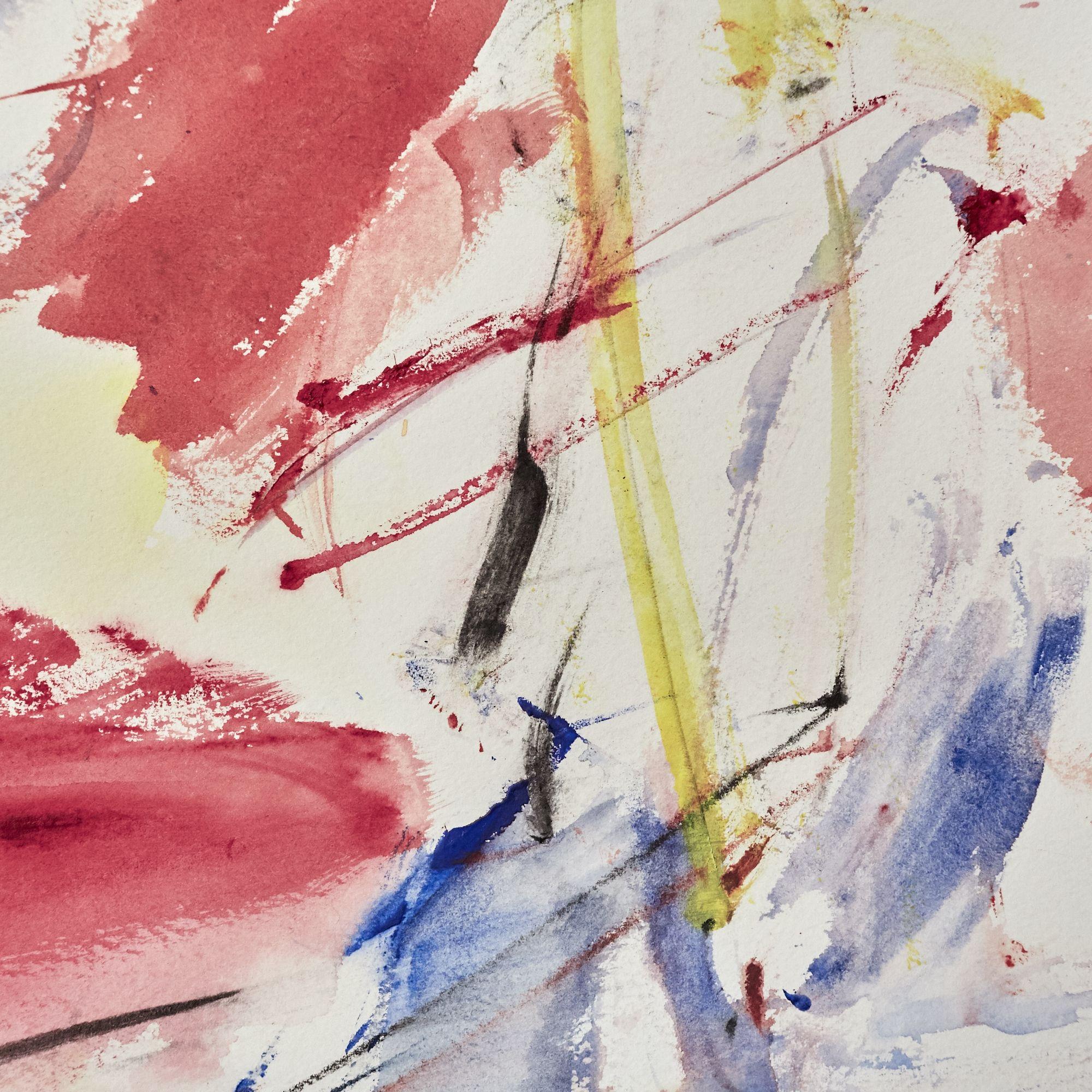 Acqua frizzante costiera, Pittura, Acquerello su carta acquerellabile - Art Astratto di Timothy Gent