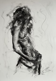 Freedom, Drawing, Charcoal on Paper