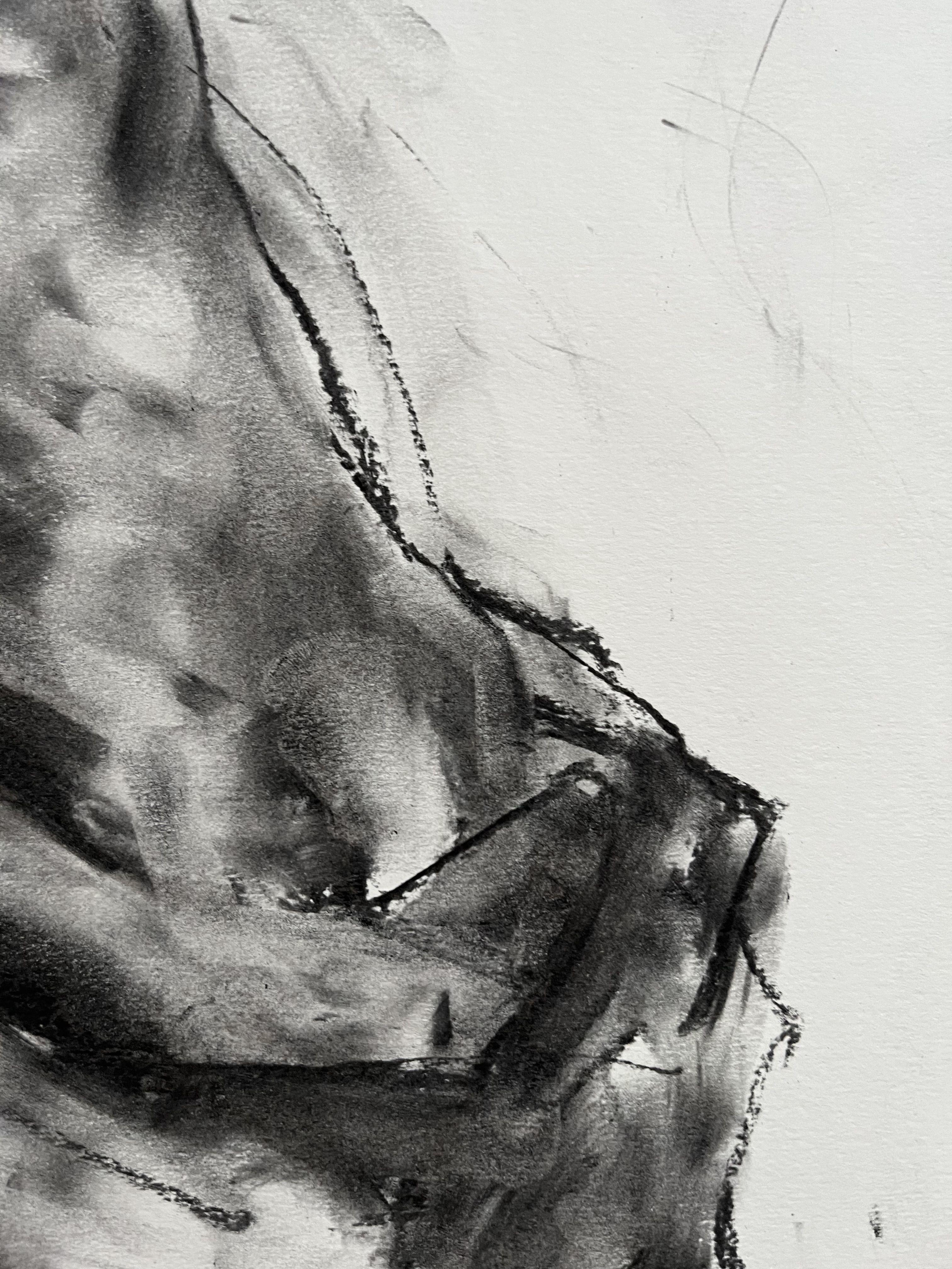 Libertad, Dibujo, Carboncillo sobre papel en venta 1