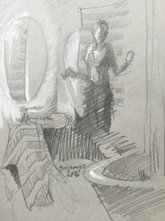 My Reflecttio, Drawing, Pencil/Colored Pencil on Paper