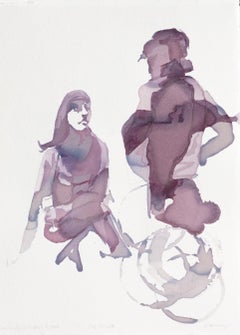 The Mask, Painting, Watercolor on Paper