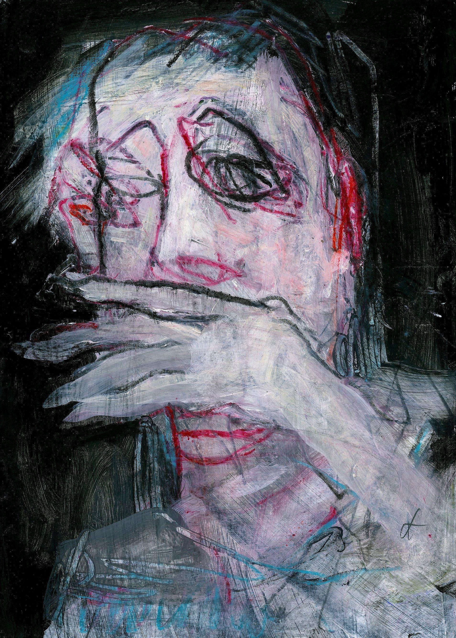 sin título, Dibujo, Lápiz/lápiz de color sobre papel