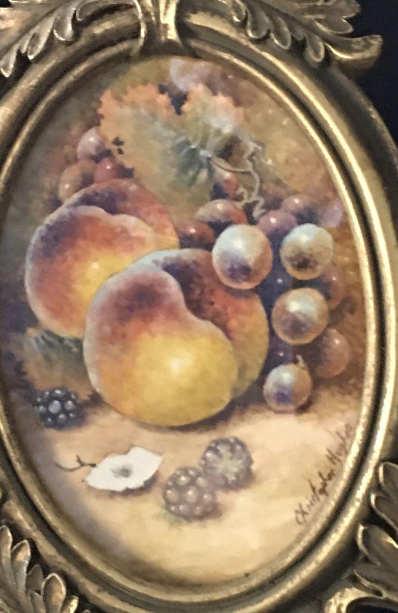 Frutta Worcester. Due acquerelli incorniciati, Pittura, Acquerello su carta acquerello - Art Altro stile artistico di Christopher Hughes