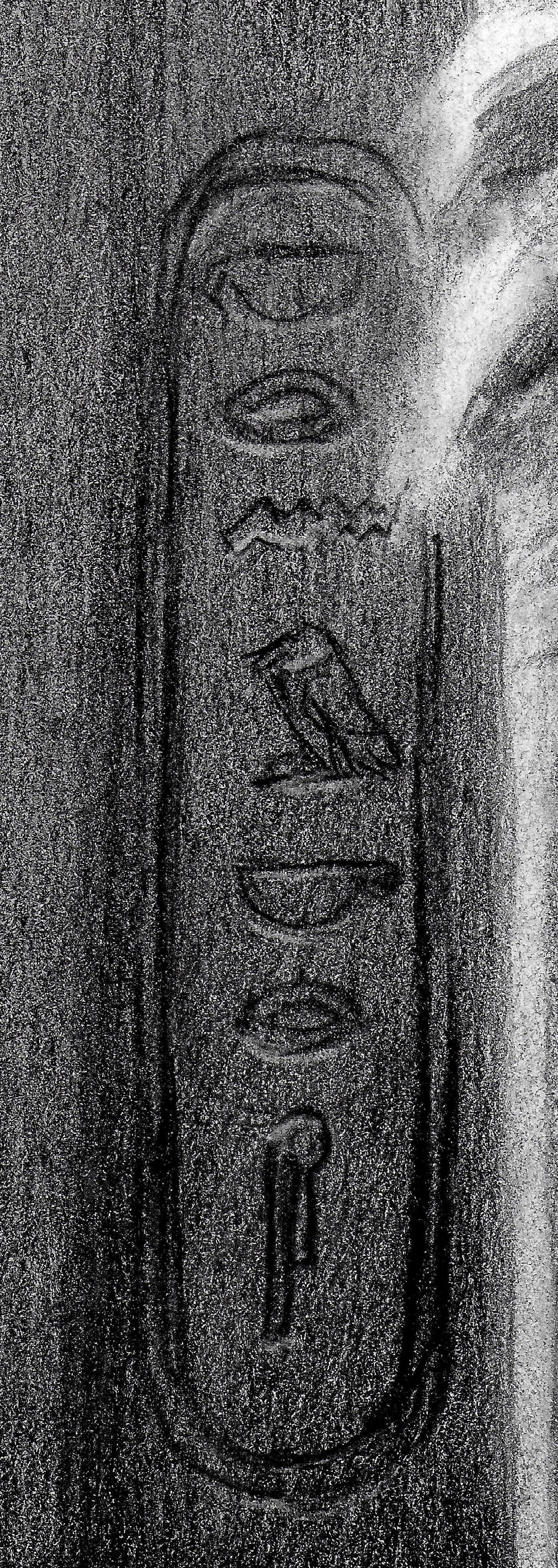 Plus que le cubisme et le rondisme    Ce dessin au crayon graphite â€˜Cleopatra â€