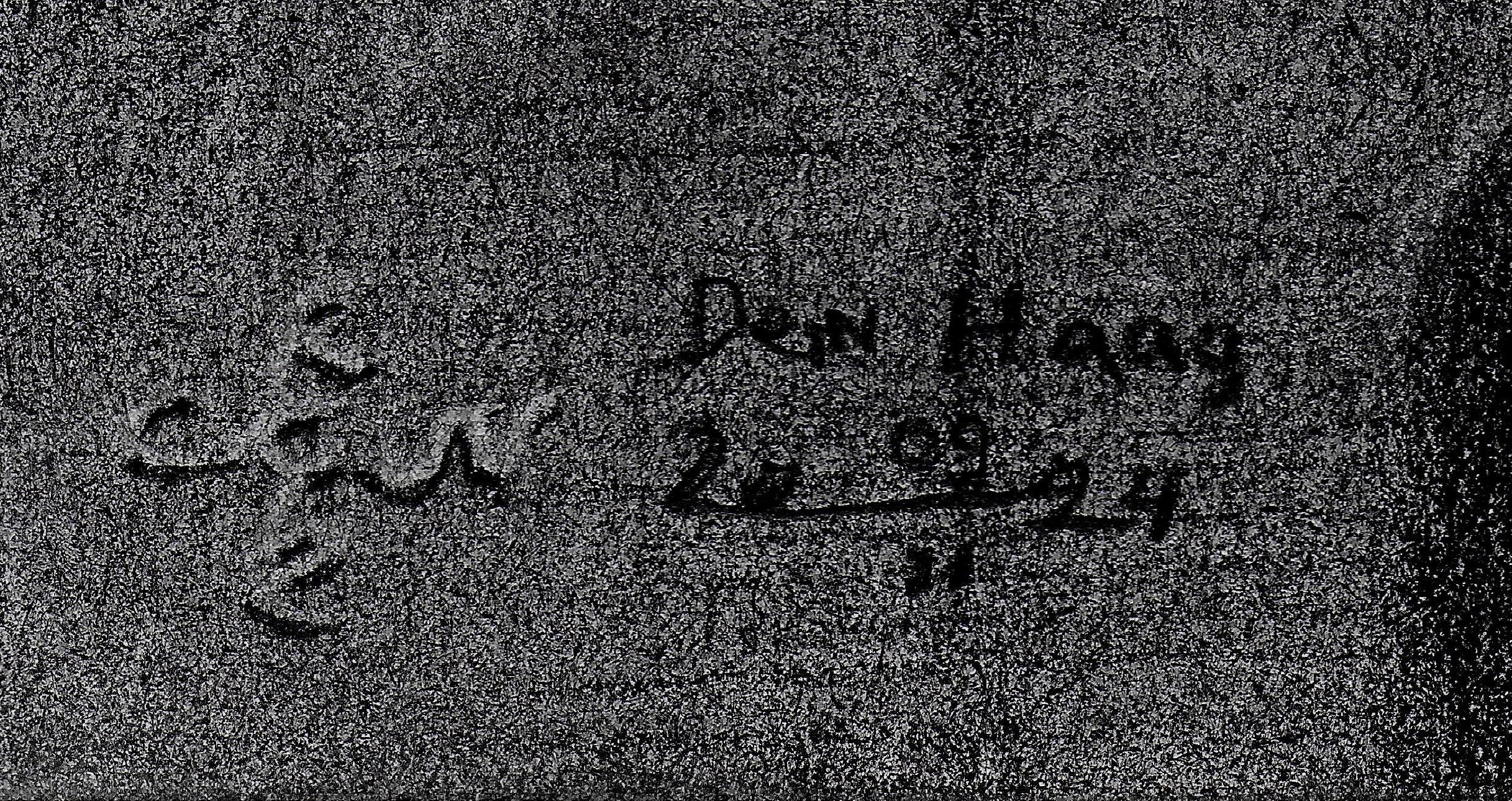 Den Haag â€“ 09-02-24, Drawing, Pencil/Colored Pencil on Paper For Sale 2