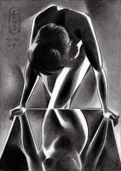 Neo Deco â€“ 18-10-23 (Cubist Study after Lauren Alb, Drawing, Pencil/Colored Pe