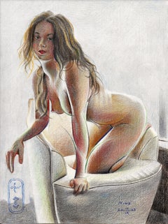 Nina - 05-09-23, Dibujo, LÃ¡piz/lÃ¡piz de color sobre papel