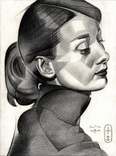 Sans Titre - 27-07-23, Drawing, Pencil/Colored Pencil on Paper