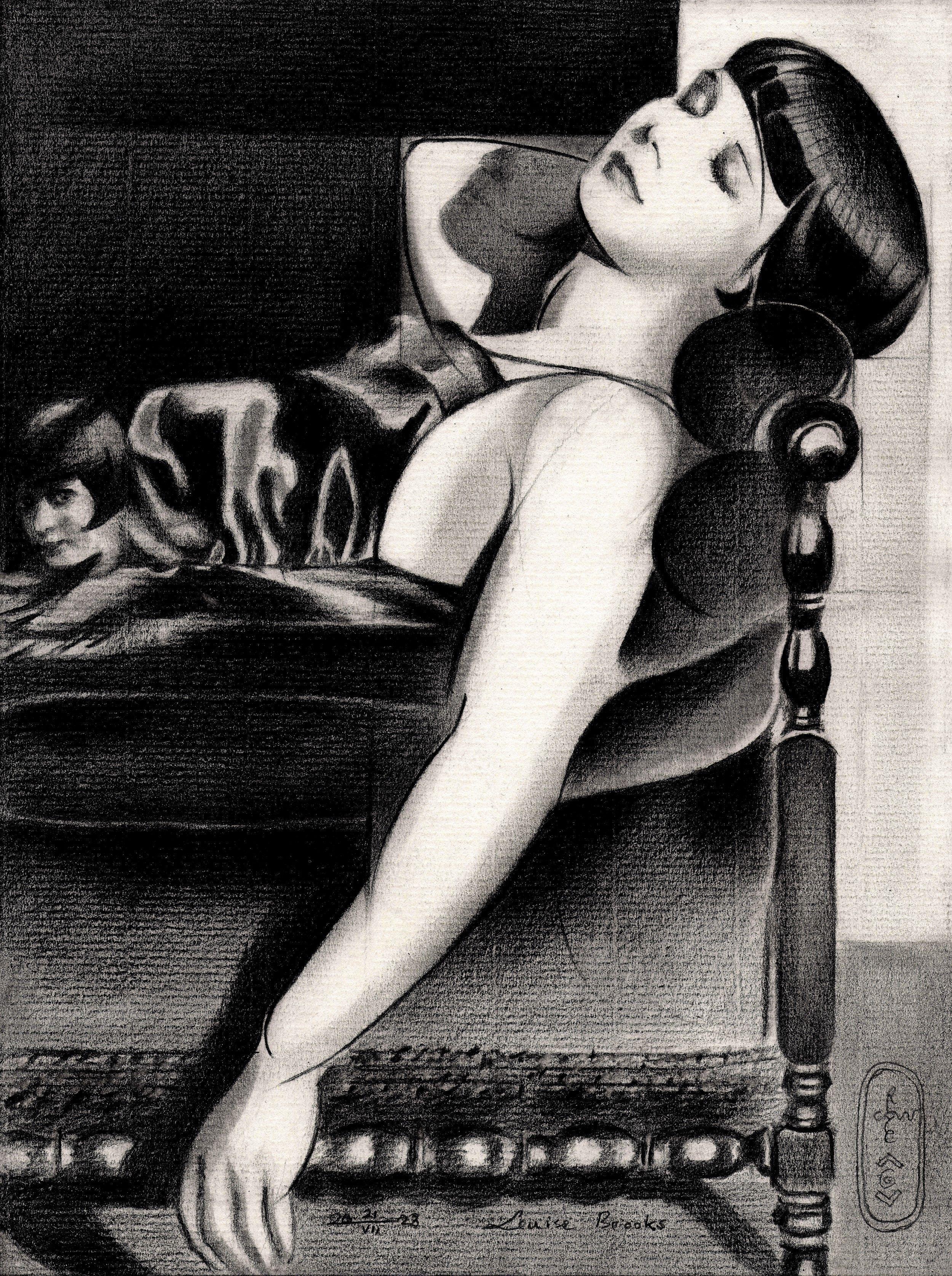 Lulu â€“ 21-07-23, Drawing, Pencil/Colored Pencil on Paper