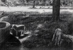Clingendael â€“ 31-03-23, Drawing, Pencil/Colored Pencil on Paper