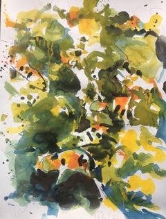 Descanso Koi 2024, Painting, Watercolor on Watercolor Paper