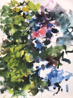 La Nature, Painting, Watercolor on Watercolor Paper
