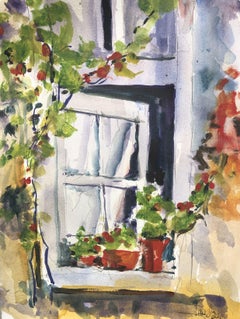 Window To My Soul, Painting, Watercolor on Watercolor Paper