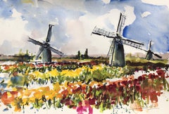 Netherlands 2020, Painting, Watercolor on Watercolor Paper