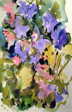 Floral #39, Painting, Watercolor on Watercolor Paper