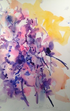 Spring Blossoms, Painting, Watercolor on Watercolor Paper