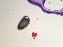 Meditative forms, Drawing, Pencil/Colored Pencil on Paper