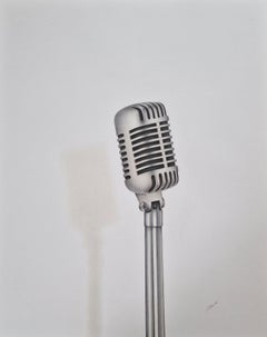 Rock n roll microphone, Drawing, Pencil/Colored Pencil on Paper