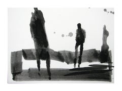 sleep walk, Drawing, Pen & Ink on Paper