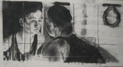 Silver Lining, Drawing, Charcoal on Paper