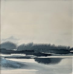 Novemberwald I novembrewood, peinture, aquarelle sur papier